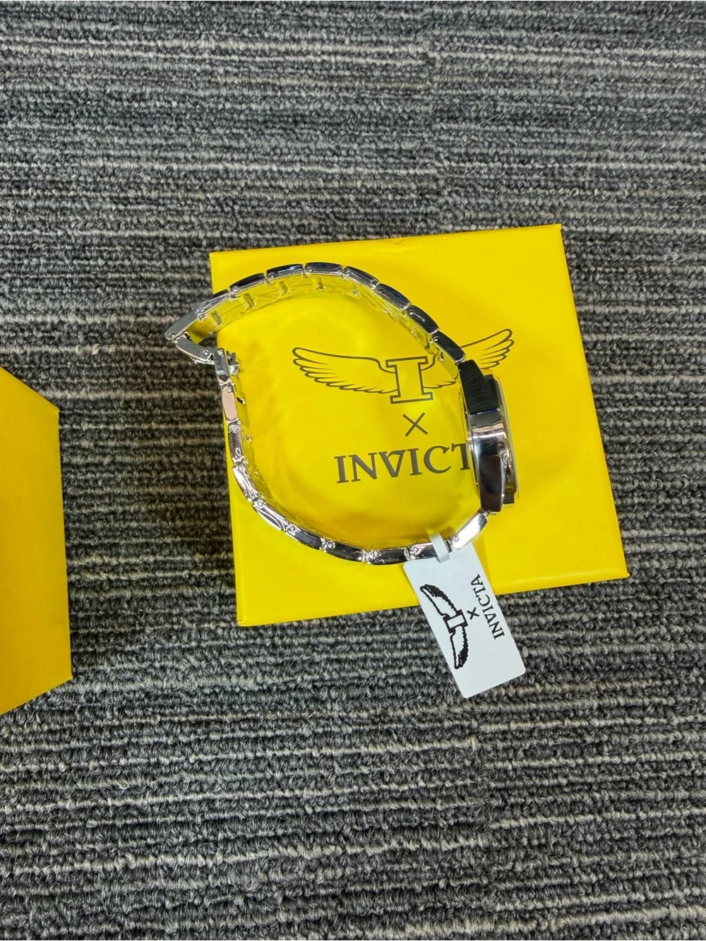 Invicta Celestial Lady 28mm Gold Dial/Silver Bracelet 69045 New